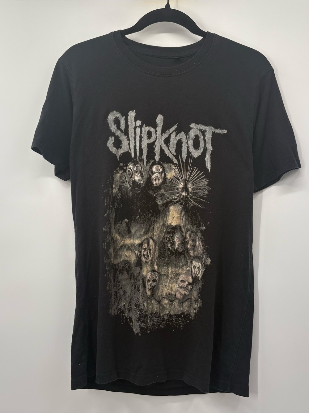 Slipknot Black Graphic Short Sleeve Tee